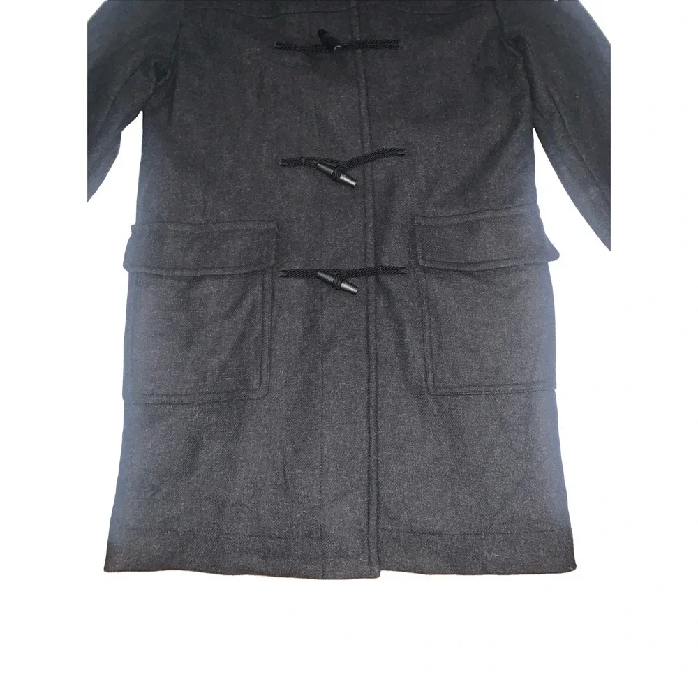 Banana Republic Mario Belluci Hunter Duffle Men's Medium Coat Dark Academia Wool